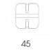 Bracket 45